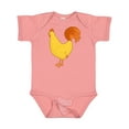 thumbnail image 1 of Inktastic Cute Yellow Chicken Boys or Girls Baby Bodysuit, 1 of 5