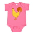 thumbnail image 1 of Inktastic Cute Yellow Chicken Boys or Girls Baby Bodysuit, 1 of 5