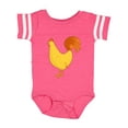 thumbnail image 1 of Inktastic Cute Yellow Chicken Boys or Girls Baby Bodysuit, 1 of 5