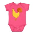 thumbnail image 1 of Inktastic Cute Yellow Chicken Boys or Girls Baby Bodysuit, 1 of 5
