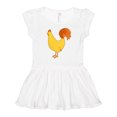 thumbnail image 1 of Inktastic Cute Yellow Chicken Girls Toddler Dress, 1 of 5