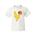 thumbnail image 1 of Inktastic Cute Yellow Chicken Youth T-Shirt, 1 of 5