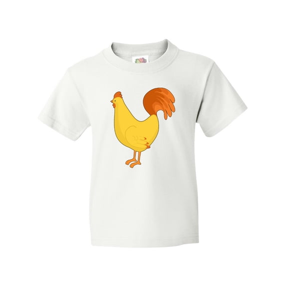 Inktastic Cute Yellow Chicken Youth T-Shirt