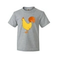 thumbnail image 1 of Inktastic Cute Yellow Chicken Youth T-Shirt, 1 of 5