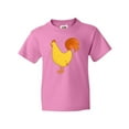 thumbnail image 1 of Inktastic Cute Yellow Chicken Youth T-Shirt, 1 of 5