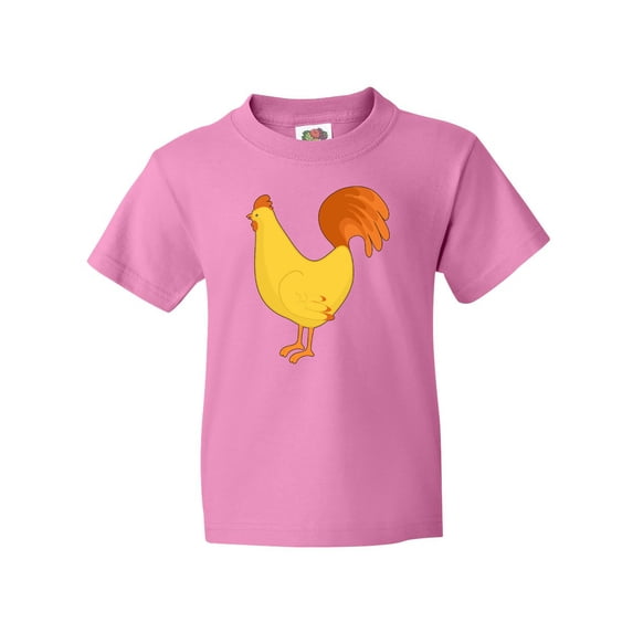 Inktastic Cute Yellow Chicken Youth T-Shirt