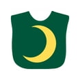 thumbnail image 1 of Inktastic Cute Yellow Moon Boys or Girls Baby Bib, 1 of 4