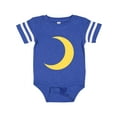 thumbnail image 1 of Inktastic Cute Yellow Moon Boys or Girls Baby Bodysuit, 1 of 5