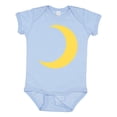 thumbnail image 1 of Inktastic Cute Yellow Moon Boys or Girls Baby Bodysuit, 1 of 5