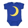 thumbnail image 1 of Inktastic Cute Yellow Moon Boys or Girls Baby Bodysuit, 1 of 5