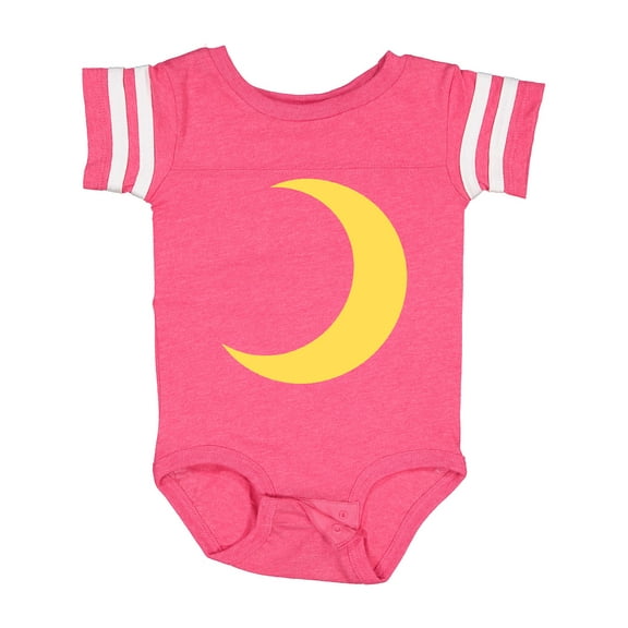 Inktastic Cute Yellow Moon Boys or Girls Baby Bodysuit