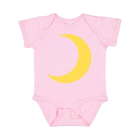 Inktastic Cute Yellow Moon Boys or Girls Baby Bodysuit