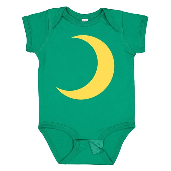 Inktastic Cute Yellow Moon Boys or Girls Baby Bodysuit
