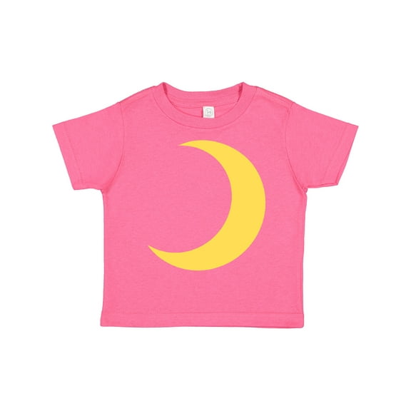 Inktastic Cute Yellow Moon Boys or Girls Toddler T-Shirt