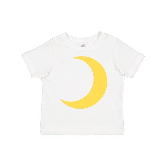 Inktastic Cute Yellow Moon Boys or Girls Toddler T-Shirt