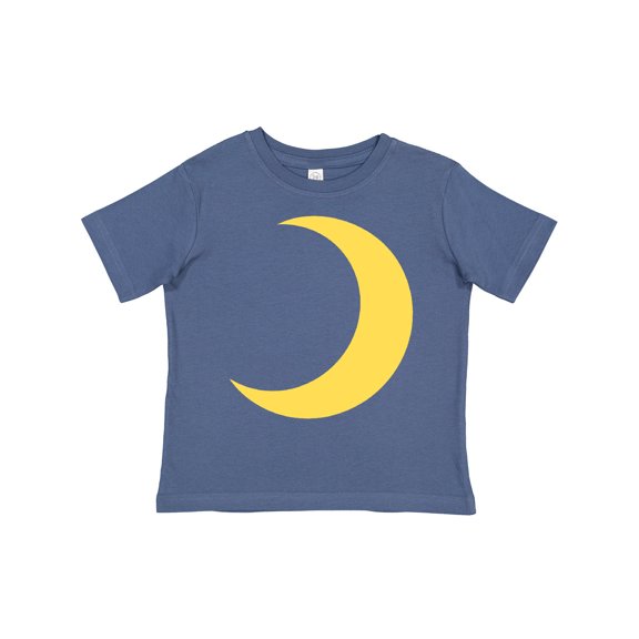 Inktastic Cute Yellow Moon Boys or Girls Toddler T-Shirt