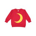 thumbnail image 1 of Inktastic Cute Yellow Moon Toddler Sweatshirt, 1 of 4