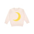 thumbnail image 1 of Inktastic Cute Yellow Moon Toddler Sweatshirt, 1 of 4
