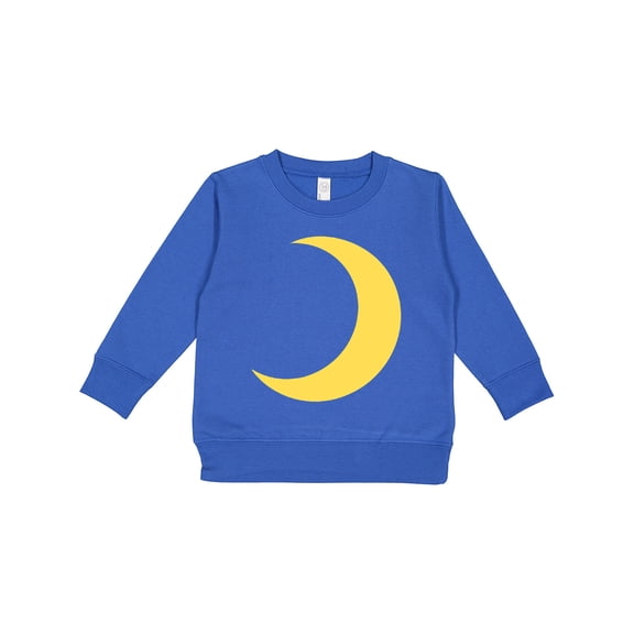 Inktastic Cute Yellow Moon Toddler Sweatshirt