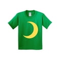 thumbnail image 1 of Inktastic Cute Yellow Moon Youth T-Shirt, 1 of 5