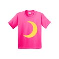 thumbnail image 1 of Inktastic Cute Yellow Moon Youth T-Shirt, 1 of 5