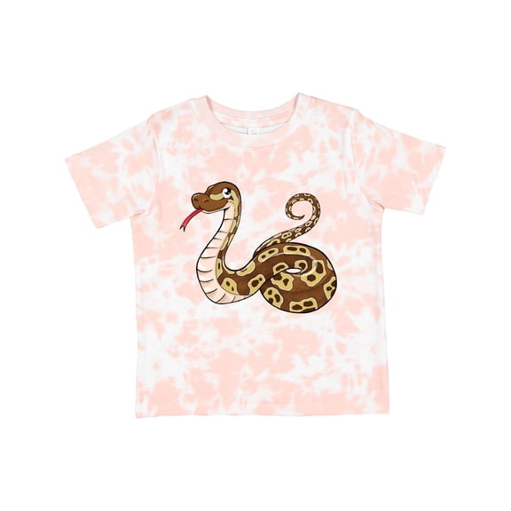 Inktastic Cute and Cuddly Ball Python Snake Boys or Girls Toddler T-Shirt