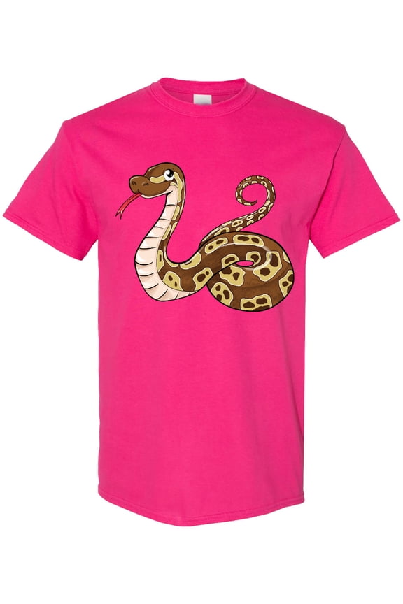 Cute and Cuddly Ball Python Snake T-Shirt