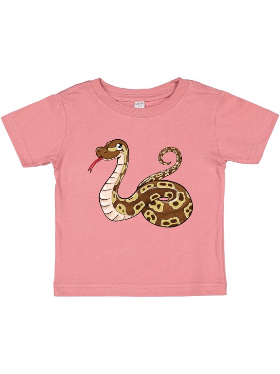 Cute and Cuddly Ball Python snake Boys or Girls Baby T-Shirt