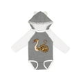 thumbnail image 1 of Inktastic Cute and Cuddly Ball Python snake Boys or Girls Long Sleeve Baby Bodysuit, 1 of 5