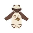 thumbnail image 1 of Inktastic Cute and Cuddly Ball Python snake Boys or Girls Long Sleeve Baby Bodysuit, 1 of 5
