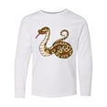 thumbnail image 1 of Inktastic Cute and Cuddly Ball Python snake Long Sleeve Youth T-Shirt, 1 of 5