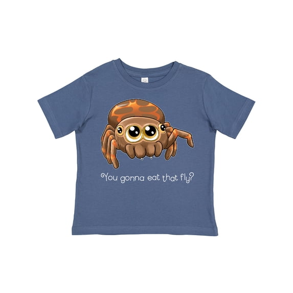 Inktastic Cute and Hungry Spider Boys or Girls Toddler T-Shirt