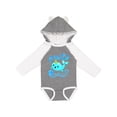thumbnail image 1 of Inktastic Cute and Playful Narwhal Boys or Girls Long Sleeve Baby Bodysuit, 1 of 5