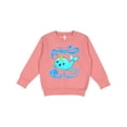 thumbnail image 1 of Inktastic Cute and Playful Narwhal Toddler Sweatshirt, 1 of 4