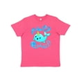 thumbnail image 1 of Inktastic Cute and Playful Narwhal Youth T-Shirt, 1 of 5