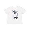 thumbnail image 1 of Inktastic Cute little lamb Boys or Girls Baby T-Shirt, 1 of 5