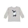 thumbnail image 1 of Inktastic Cute little lamb Boys or Girls Long Sleeve Toddler T-Shirt, 1 of 5