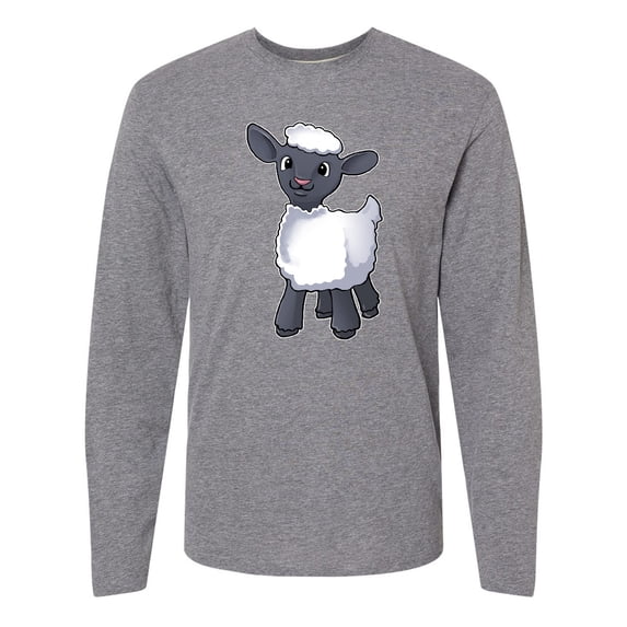 Inktastic Cute little lamb Long Sleeve T-Shirt