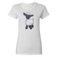 thumbnail image 1 of Inktastic Cute Little Lamb Women's T-Shirt, 1 of 5