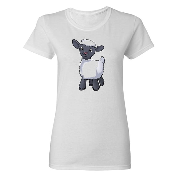 Inktastic Cute Little Lamb Women's T-Shirt