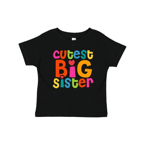 Inktastic Cutest Big Sister Girls Baby T-Shirt