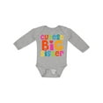 thumbnail image 1 of Inktastic Cutest Big Sister Girls Long Sleeve Baby Bodysuit, 1 of 5