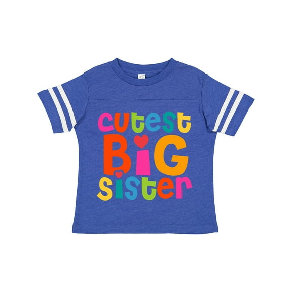 Inktastic Cutest Big Sister Girls Toddler T-Shirt