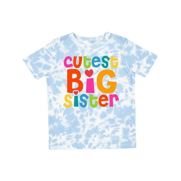Inktastic Cutest Big Sister Girls Toddler T-Shirt