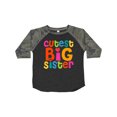 thumbnail image 1 of Inktastic Cutest Big Sister Girls Toddler T-Shirt, 1 of 5