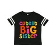 thumbnail image 1 of Inktastic Cutest Big Sister Girls Toddler T-Shirt, 1 of 5