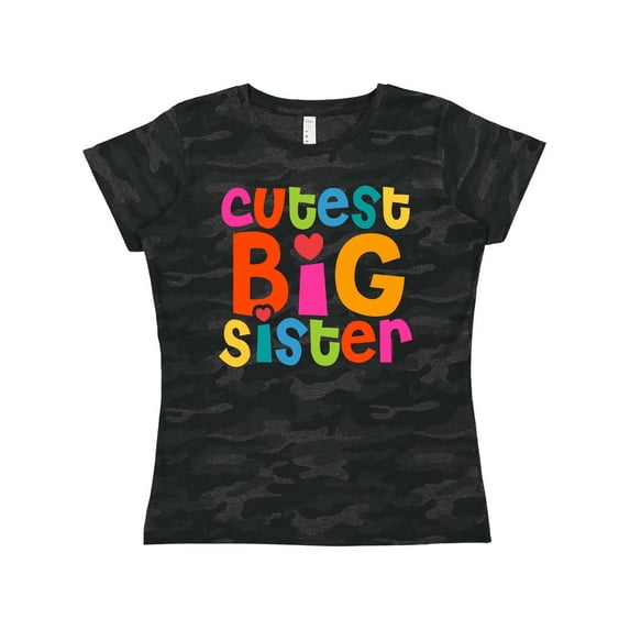 Inktastic Cutest Big Sister Women's T-Shirt