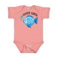 thumbnail image 1 of Inktastic Cutest Catch Cute Blue Fish Boys or Girls Baby Bodysuit, 1 of 5