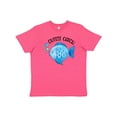 thumbnail image 1 of Inktastic Cutest Catch Cute Blue Fish Youth T-Shirt, 1 of 5