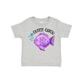 thumbnail image 1 of Inktastic Cutest Catch Cute Purple Fish Boys or Girls Toddler T-Shirt, 1 of 5